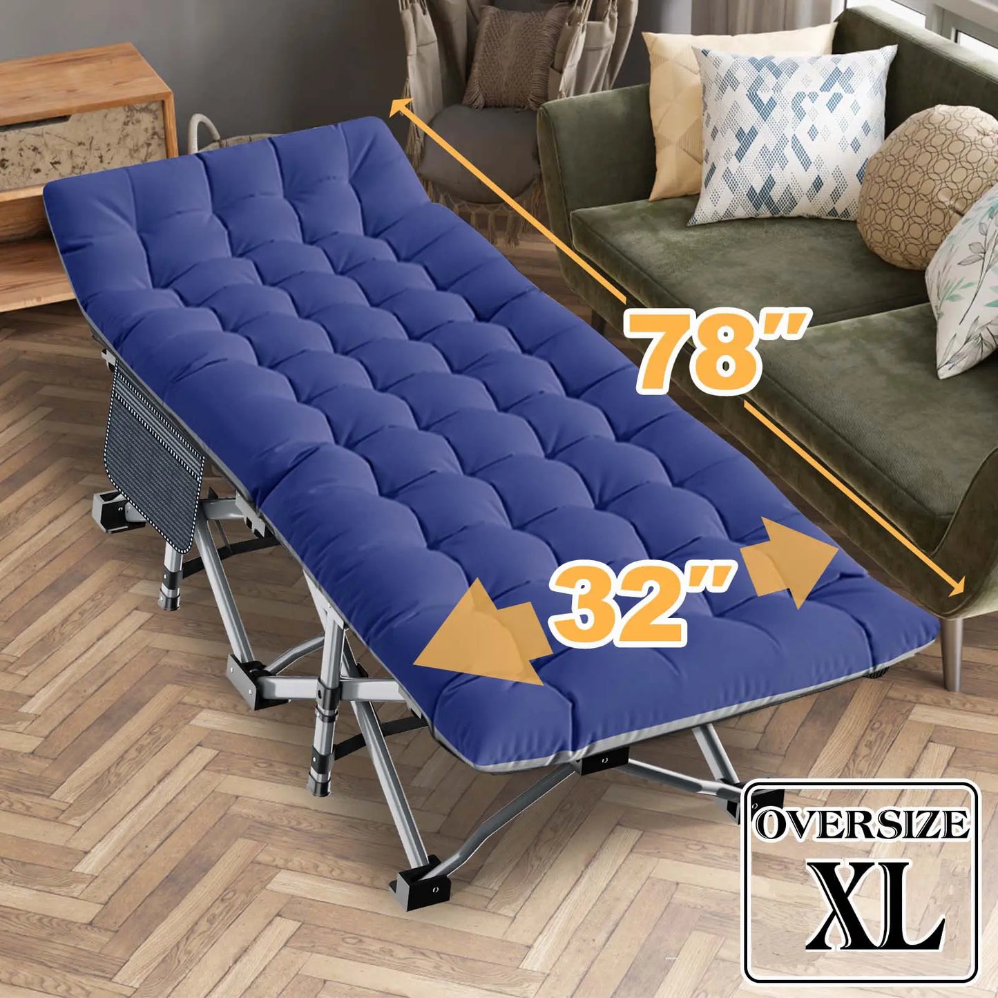 Camping Cot (with Mattress)