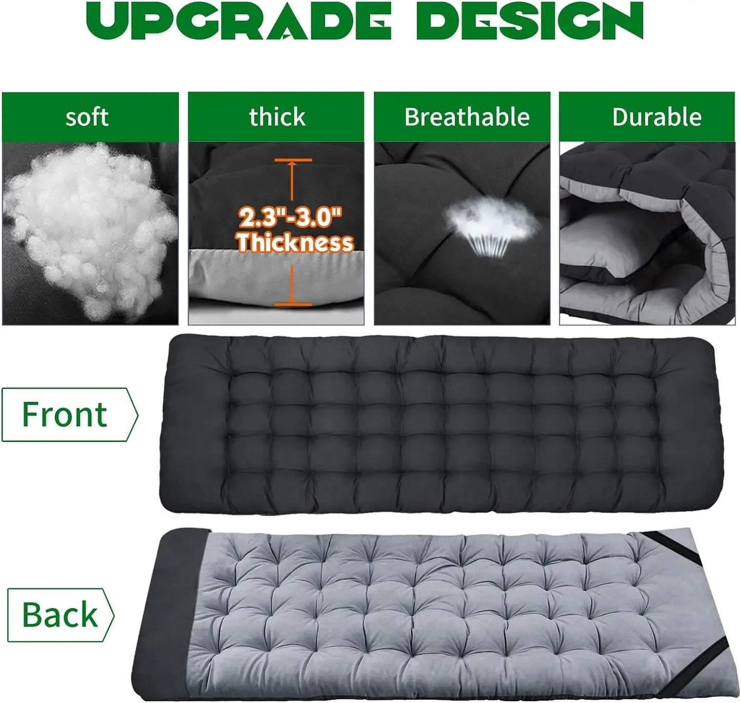 Camping Cot (with Mattress)