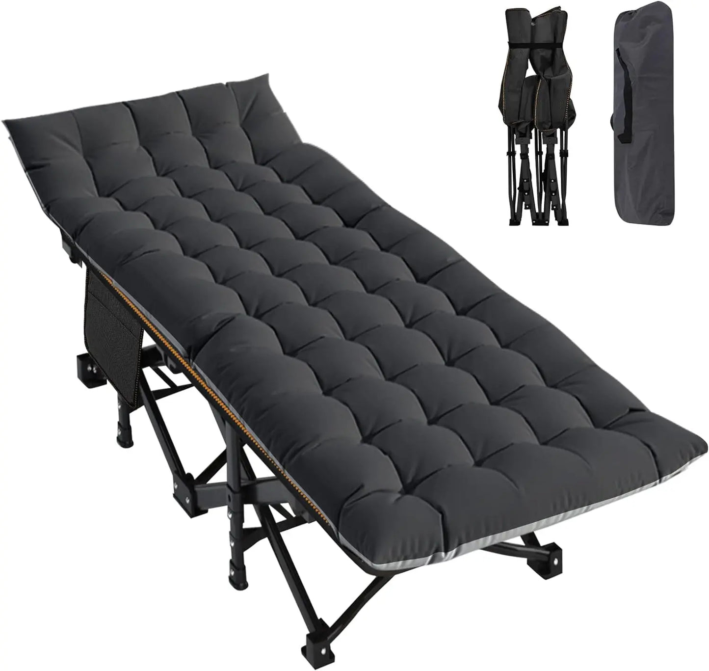Camping Cot (with Mattress)
